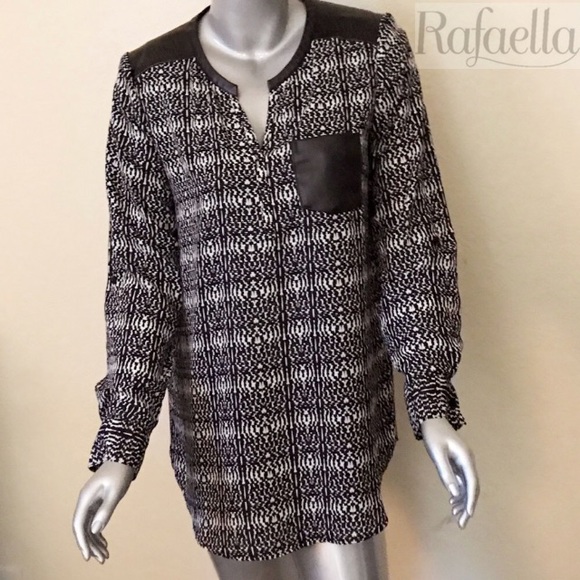 Rafaella Tops - Beautiful Black and White Blouse
